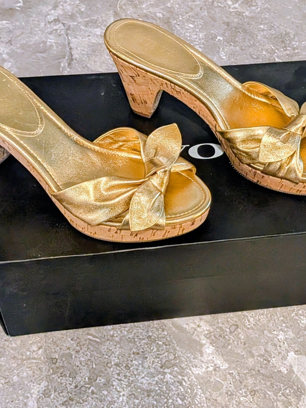 Coach Y2K Karen Leather Platform Sandals - Picture 2 of 6